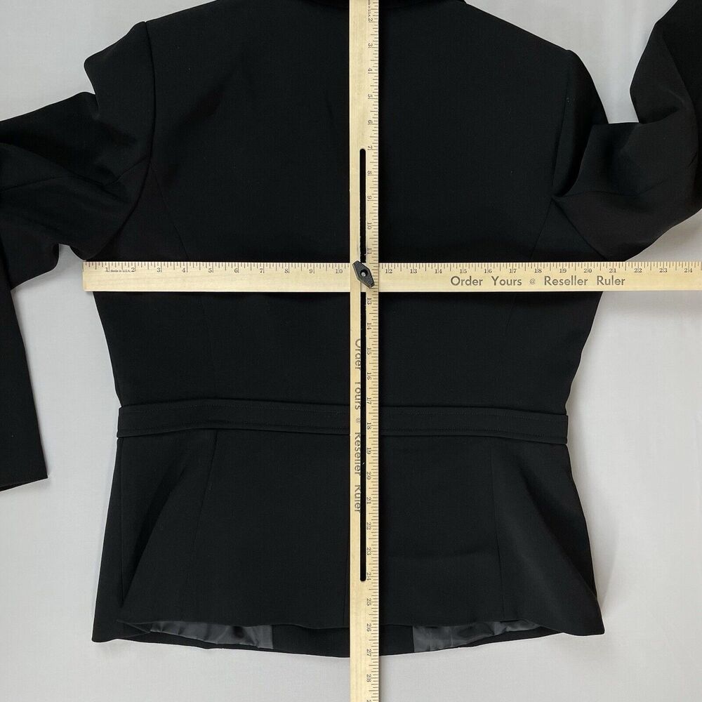 TAHARI ARTHUR S. LEVINE Long Skirt Business Suit Women’s 14 Black Vintage - Picture 9 of 16